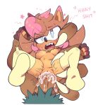 cum_inside faceless_male keala male_pubic_hair pixelsugar_(artist) sonic_oc werehog