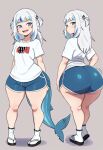 gawr gura from hololive by fundoshilover101