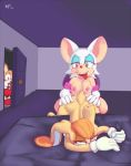 anal cute female fenrir furry futanari rouge_the_bat sega sonic_(series) vanilla_the_rabbit