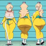 1girl ai_generated ass big_ass big_breasts breasts fundoshilover101 huge_ass huge_breasts kimono mario_(series) nintendo rosalina