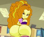 1girl 1girl 1girl accurate_art_style adagio_dazzle annon ass back_view big_ass big_ass big_breasts big_breasts bimbo bottom_heavy breasts bubble_ass bubble_butt correct_artstyle earrings edit equestria_girls eyeshadow fat_ass fat_butt female_only friendship_is_magic hasbro hoop_earrings huge_ass huge_ass large_ass large_butt long_hair looking_at_viewer looking_back my_little_pony pussy rainbow_rocks screencap screenshot screenshot_edit smile thick thick_ass thick_thighs wide_hips