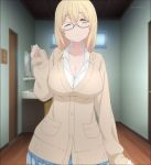  glasses huge_ass huge_breasts milf sexy sunoharasou_no_kanrinin-san 