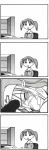  4koma arc_system_works azuma_kiyohiko azumanga_daioh bridget_(guilty_gear) comic computer eyebrows guilty_gear long_image magi mihama_chiyo monochrome photoshop pornography short_twintails tall_image trap twin_tails twintails watching_porn 