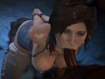 balls_deep bbc dark-skinned_male deepthroat fellatio forced_oral gif hands_tied lara_croft quilsfm tomb_raider