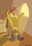 breasts church cum cute dildo female furry masturbation nun original original_character pussy religion sex_toy shoulder_stand solo sunbeam upside-down yena_(artist)