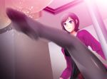 blurry censored clothed_female_nude_male crotch_kick feet femdom hentai_seiheki_dominance_-_femdom_of_paraphilia kicking motion_blur msize pantyhose penis pov_feet soles tamakeri testicles toes