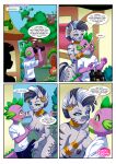 bbmbbf comic equestria_untamed friendship_is_magic furry hasbro my_little_pony palcomix spike spike_(mlp) trixie_comes_again_(comic) zecora zecora_(mlp)