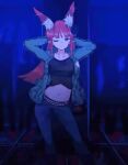  female hoodie rin_kaenbyou smile tail touhou twerking webm 