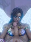 1boy 1girl athletic_female big_breasts bra cfnm cum fit_female miary_zo namco paizuri sex silver_eyes silver_fighting_god straight_sex tekken tekken_8 zandrinya