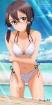1girl 1girl 1girl 2d 2d_(artwork) 2d_artwork alluring asada_shino bare_arms bare_belly bare_chest bare_hands bare_hips bare_legs bare_midriff bare_navel bare_shoulders bare_skin bare_thighs belly belly_button bikini bikini_bottom bikini_only bikini_top blue_sky breasts brown-eyed_female brown-haired_female brown_eyebrows brown_eyes brown_hair cleavage closed_mouth_smile clouds collarbone curvaceous curvaceous_body curvaceous_female curvaceous_figure curvaceous_hips curvaceous_teen curvy curvy_body curvy_female curvy_figure curvy_hips curvy_teen day daylight daytime digital digital_art digital_drawing digital_drawing_(artwork) digital_media digital_media_(artwork) elbows exposed_arms exposed_belly exposed_chest exposed_hips exposed_legs exposed_midriff exposed_navel exposed_shoulders exposed_skin exposed_thighs female_focus female_only fingers glasses glasses_on_face glasses_on_head grin groin hair_between_eyes half-dressed half_naked halterneck hand_on_arm hand_on_leg hand_on_own_arm hand_on_own_leg hand_on_own_thigh hand_on_thigh head_tilt high_res high_resolution high_school_student hourglass_figure inguinal_crease inguinal_ligament lean_figure long_hair looking_at_viewer medium_breasts midriff naked_female naked_woman narrow_waist navel nude nude nude_female nudity outdoor outdoor_nudity outside outside petite petite_body petite_breasts petite_female petite_girl petite_tits pool poolside school_girl semi-rimless_glasses semi_nude shoulders shugo19 side-tie_bikini sidelocks sinon sky slender_body slender_waist slim_waist smile smiley_face smiling_at_viewer smirk standing string_bikini swimming_pool swimsuit swimwear sword_art_online teen teen_girl teenage_girl thigh_gap thighs tilted_head upper_body white_bikini white_bikini_bottom white_bikini_top white_string_bikini white_swimsuit white_swimwear wide_hips young_female young_woman