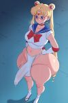 1futa ai_generated ass big_ass bishoujo_senshi_sailor_moon breasts erection erection_under_clothes fundoshi fundoshi_futanari fundoshilover101 futanari huge_ass sailor_moon tabi_socks usagi_tsukino
