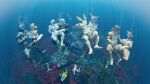 11girls 6+boys 6+girls 8boys air bovine bubbles canine christmas_special dive diving female freediving group male multiple_boys multiple_girls nude ocean original rat sea shipwreck swimming underwater voyage_tales