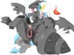 anal breasts cum darthsaburou gaping gaping_pussy herm intersex kyurem male nintendo open_mouth penis pokemon pussy saliva sex tongue tongue_out video_games white_kyurem zekrom