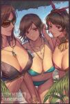 2d 3_girls alluring beach big_breasts bikini curvy hot ibanen josie_rizal katarina_alves kazama_asuka namco seductive seductive_look sexy swimsuit tekken tekken_7 voluptuous voluptuous_female