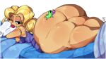 adult_swim ass ass_focus big_ass blonde_female blonde_hair canon_couple glep_(smiling_friends) jonymascara marge_simpson_(smiling_friends) reddmasc smiling_friends thick_ass thick_legs thick_thighs