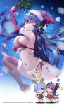 ? alluring android animal_costume antlers bikini blackminolith_(2ne) blue_eyes blue_hair boots brown_dress chibi chibi_inset christmas commission commissioner_name commissioner_upload dress elbow_gloves english_text furrowed_brow gloves hair_ornament hair_over_one_eye hand_on_own_chin hat high_heels high_res holding holding_mistletoe holding_swimsuit holding_unworn_clothes horns image_in_thought_bubble imagining joints light_blush long_hair looking_at_another looking_at_viewer mistletoe navel night one_eye_closed open_mouth pink_ribbon pixiv_commission poppi_(xenoblade) poppi_qtpi_(xenoblade) purple_hair re:zero_kara_hajimeru_isekai_seikatsu reindeer_antlers reindeer_costume rem_(re:zero) ribbon robot_ears robot_joints santa_bikini santa_costume santa_dress santa_hat shaking short_hair side-tie_bikini_bottom smile snow solo_focus speech_bubble swimsuit thigh_high_boots thought_bubble unworn_swimsuit very_long_hair wavy_hair x_hair_ornament xenoblade_(series) xenoblade_chronicles_2 yellow_eyes