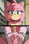 ai_generated amy_rose hedgehog_girl mobian_(species) sonic_the_hedgehog_(series) tagme