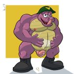 alligator cum donkey_kong donkey_kong_(series) erection furry gay klump kremling male nintendo solo