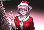 1girl 1girl 1girl 1girls ai_assisted ai_generated bangs big_ass big_breasts big_breasts blue_eyes blunt_bangs braid braided_hair breasts call_of_the_night christmas christmas_clothing christmas_decorations christmas_hat christmas_headwear christmas_outfit christmas_tree chromatic_abberation curvaceous curvaceous_body curvaceous_female curvaceous_figure curves curvy curvy_body curvy_female curvy_figure curvy_hips eyebrows eyelashes eyeliner femal high_res high_res high_resolution hires huge_ass huge_breasts indoors large_ass light-skinned_female looking_at_viewer nanakusa_nazuna patreon patreon_username pink_hair santa_costume santa_dress santa_hat sexually_suggestive sfw short_hair stable_diffusion sweaty tagme thaisalon thick thick_thighs thighs voluptuous voluptuous_body voluptuous_female watermark waving waving_at_viewer yofukashi_no_uta