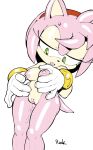 1girl amy_rose female hedgehog nude rockthebull sega solo sonic_the_hedgehog_(series) tagme