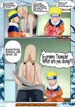 1boy1girl age_difference before_sex cougar cougar_milf dialogue erogakure kissing kissing kissing_forehead naruto naruto_(classic) naruto_(series) naruto_uzumaki sad tsunade tsunade_(naruto) undressing