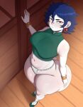 1girl ai_generated ass big_ass breasts cave_story fundoshi fundoshilover101 huge_ass misery_(cave_story) tabi_socks
