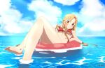 1girl alluring alternate_version_at_source alternate_version_available asuna_(sao) bare_arms bare_belly bare_calves bare_chest bare_hands bare_knees bare_legs bare_midriff bare_shoulders bare_skin bare_soles bare_thighs bare_toes barefoot bikini bikini_only bikini_top blue_sky blush blush_face blushing_at_viewer blushing_female brown-haired_female brown_eyebrows brown_hair closed_mouth_smile clouds crossed_legs day daylight daytime exposed_arms exposed_belly exposed_chest exposed_legs exposed_midriff exposed_shoulders exposed_skin exposed_thighs exposed_toes grin half-dressed half_naked half_submerged halterneck head_tilt high_school_student lean_figure legs_crossed linea_alba more_at_source naked_female naked_woman narrow_waist navel nude nude_female nudity outdoor outdoor_nudity outside partially_submerged partially_submerged_legs petite petite_body petite_breasts petite_female petite_girl petite_tits red_bikini red_bikini_top red_swimsuit red_swimwear rinine school_girl semi_nude sky slender_body slender_waist slim_waist smile smiley_face smiling_at_viewer smirk stomach string_bikini submerged_feet submerged_legs swimsuit swimwear sword_art_online teen teen_girl teenage_girl teenage_tits tilted_head water watson_cross young_female young_woman