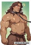 ai_art ai_generated bara big_ass big_balls big_muscles big_penis gay_domination gay_male muscle muscular muscular_male yaoi yaoi
