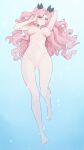 1girl biru_saeika female nicole_demara nude solo tagme underwater zenless_zone_zero