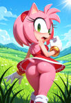 ai_generated amy_rose mobian_(species) sonic_the_hedgehog_(series) tagme
