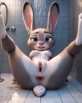 1girl 1girl 1girls ai ai-created ai_assisted ai_generated anus anus ass_focus blue_eyes disney ear female_focus female_only judy_hopps legs legs_up naked_female nipples nude nude nude_female open_mouth patreon patreon_link patreon_url patreon_username petite petite_body petite_breasts petite_female petite_tits pink_nipples pussy rabbit rabbit_ears rabbit_girl shower shower_room showering sintoons tail wet wet_pussy wool zootopia
