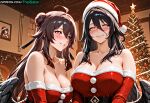 1girl 1girl 1girl 1girls 2_girls ai_assisted ai_generated albedo_(overlord) big_ass big_breasts big_breasts blush breasts christmas christmas_clothing christmas_decorations christmas_hat christmas_headwear christmas_outfit christmas_tree chromatic_abberation curvaceous curvaceous_body curvaceous_female curvaceous_figure curves curvy curvy_body curvy_female curvy_figure curvy_hips eyebrows eyelashes eyeliner femal genshin_impact high_res high_res high_resolution hires hoyoverse hu_tao_(genshin_impact) huge_ass huge_breasts indoors large_ass overlord_(maruyama) patreon patreon_username santa_costume santa_dress santa_hat sexually_suggestive sfw smile stable_diffusion tagme thaisalon thick thick_thighs thighs voluptuous voluptuous_body voluptuous_female watermark wholesome yuri yuri