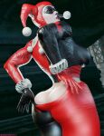 1girl 1girl 1girls 3d 3d_(artwork) ass ass_cleavage ass_crack athletic athletic_female batman:_arkham_knight batman_(series) big_ass big_breasts big_breasts big_breasts breasts bubble_butt butt_crack dc_comics dc_comics eyes female_focus female_only harley_quinn harley_quinn_(classic) harley_quinn_(injustice) hips hourglass_figure huge_ass huge_breasts injustice_2 large_ass legs light-skinned_female light_skin lips pulling_down_pants sekaithereturn showing_off_ass straight supervillain thick thick_legs thick_thighs thighs undressing villain villainess voluptuous wardrobe_malfunction wide_hips