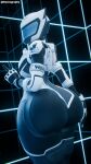 1girl 3d abstract_background armor ass back_view big_ass big_ass blender bodysuit cat_ear_helmet cat_ears cat_suit catsuit control_(fortnite) curvy doonography female_focus female_only fortnite fortnite:_battle_royale full_body_suit fully_covered grabbing grabbing_ass grabbing_own_ass helmet latex latex_suit looking_at_viewer looking_back mask masked masked_female peace_sign png visor watermark