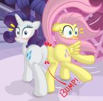 cute female fluttershy friendship_is_magic my_little_pony rarity wings ziemniax