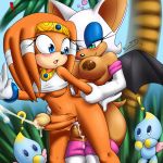  arm_grab blush breasts chao chao_(sonic) cum echidna from_behind futanari futanari_on_futanari gloves heart nipples pherociouseso pussy rouge_the_bat sega skimpy sonic_(series) sonic_the_hedgehog_(series) tailwag tikal_the_echidna voluptuous wide_hips 