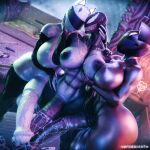 1girl 3_girls 3d 3futas avengers balls breasts cat_ears cum cum_puddle excessive_cum excessive_genital_fluids fantastic_four futa_only futanari futanari_on_futanari genital_fluids grabbing_breasts guardians_of_the_galaxy heaven_(jinsang) helmet hexagonal_pattern holding_neck holding_penis horsecock horsecock_futa horsecock_on_humanoid huge_balls huge_cock hugging intersex jinsang_3d male marvel marvel_comics nevaeh_(jinsang) penis precum spider-man_(series) symbiote syn_(varodai) teasing varodai x-men