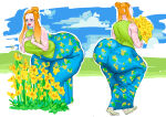 1girl ass big_ass breasts dress gigantic_ass huge_ass irina_(tomodachi_life) mii nintendo tomodachi_life tomodachi_life:_living_the_dream