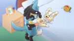2026 anal anal_penetration animal_genitalia anus ass balls blue_body blue_fur blush canid canine cum digital_media_(artwork) erection fur generation_4_pokemon generation_6_pokemon genital_fluids genitals gif hair high_res jackal lucario male/male male_penetrated male_penetrating male_penetrating_male mammal meowstic multiple_scenes nintendo nude penetration penile penis pokemon pokemon_(species) sex shiny_pokemon smile tail tongue webm zpectralkrystal