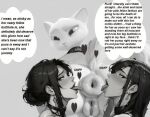 3_girls ahe_gao ai_generated anilingus anus ass ass_worship behind_view big_anus big_ass big_eyes butt_sniffing cheating cheating_girlfriend cute cute_expression dirty donut_anus dreamworks dulcinea dulcinea_(puss_in_boots) ear eating_ass feline fluffy_tail fur furry greyscale happy heart high_res horny human human_on_anthro in_love interspecies long_hair looking_back looking_up mammal naughty naughty_face netflix original_character partially_clothed pleasure_face puffy_anus puss_in_boots_(dreamworks) pussy realistic rimjob rimming round_ass shrek_(series) sniffing_ass stinky tail text the_adventures_of_puss_in_boots thought_bubble threesome tongue_out yuri