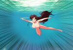1girl accurate_art_style adult_swim alluring bare_legs big_breasts bishoujo_senshi_sailor_moon bishoujo_senshi_sailor_moon_r bishoujo_senshi_sailor_moon_r_the_movie bishoujo_senshi_sailor_moon_s bishoujo_senshi_sailor_moon_s_the_movie bishoujo_senshi_sailor_moon_supers bishoujo_senshi_sailor_moon_supers_the_movie brown_hair completely_nude_female fun_guy_(artist) green_eyes makoto_kino nude ocean pubic_hair pussy skinny_dipping swimming toei_animation toonami underwater viz_media