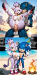 ai_generated beach blaze_the_cat mobian_(species) mobian_cat sand sonic_the_hedgehog_(series) tagme werehog