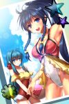 2_girls alluring aqua_eyes aqua_hair ball bare_shoulders beachball blue_eyes blue_hair blue_sky braid cleavage cloud day eirika_(fire_emblem) fire_emblem fire_emblem:_the_sacred_stones fire_emblem_heroes high_res intelligent_systems lazulia long_hair medium_breasts multiple_girls nintendo one-piece_bikini open_mouth photo_(object) ponytail side_braids sky standing star_(symbol) strapless strapless_one-piece_bikini swimsuit tana_(fire_emblem) tana_(noble_and_nimble)_(fire_emblem) twin_braids