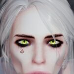 1girl 1girls 2026 2026s 2_eyes 3d 3d_(artwork) 3d_artwork 3d_model art black_eyebrows black_hair black_hair_female cd_projekt_red ciri ear ears eye eyebrows eyes face female_only female_solo girl_solo green_eye green_eyes green_eyes_female hair icon lips nose notgood3d profile profile_picture solo_female solo_girl solo_woman tattoo tattoo_on_face tattoo_under_eye the_witcher_(series) white_hair white_hair_female woman_solo