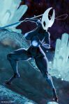 1girl 1girls 3d 3d_(artwork) anthro arthropod barefoot big_breasts breasts cave completely_nude completely_nude_female crystal digital_media_(artwork) female_only foxventus full_body genitals high_res hollow_knight hollow_knight:_silksong hollow_knight_(franchise) hornet_(hollow_knight) insects naked_female nude nude_female pose pussy solo_female solo_focus team_cherry vulva weapon