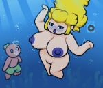 1boy 1boy1girl 1girl air_bubble air_bubbles alternate_version anthro asphyxiation big_breasts blonde blonde-haired_female blonde_female blonde_hair blue_eyes blush breasts bubble bubbles drowned drowning earrings female female_focus game_mechanics huge_breasts jewelry male mario_(series) meter nintendo nipples nude nude_female oc open_mouth original original_character peril plant plant_humanoid princess princess_peach purple_blush purple_nipples pussy red_body red_skin royalty shocked shocked_expression shocked_eyes sunbeam super_mario_bros. swimming swimming_trunks thick_thighs thighs tomato_(okami_tomato) underwater underwater_peril water zxtomatofan