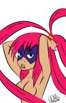  breasts elastika ellie_martin female mask nipples pink_hair zevo-3 