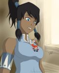  avatar:_the_last_airbender clothed color drawing giantess jora_bora korra macrophilia microphilia the_legend_of_korra water_tribe 