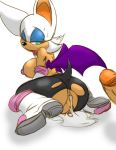  1boy 1girl after_sex ambiguous_species angelbreed anthro anus ass bat bat_ears bat_wings big_breasts breasts cum cum_in_ass cum_in_pussy cum_inside female furry male male/female nude penis pussy rouge_the_bat sega sonic sonic_*(series) sonic_the_hedgehog_(series) sweat uncensored video_games wings 