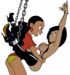  disney female gagala interracial kim_possible monique white_background yuri zita_flores 